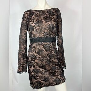 Trina Turk Lace Black Dress